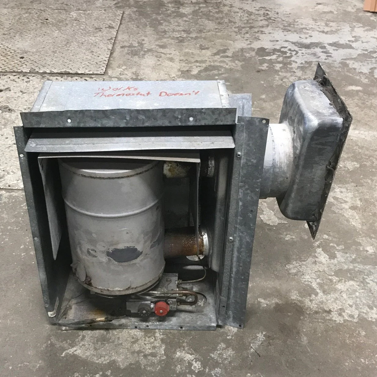 10,000 BTU ATWOOD HYDROFLAME AR5-10XR Gravity furnace THERMOSTAT NOT WORKING, WILL NOT TURN OFF AT DESIRED TEMPERATURE OTHERWISE WORKS GREAT