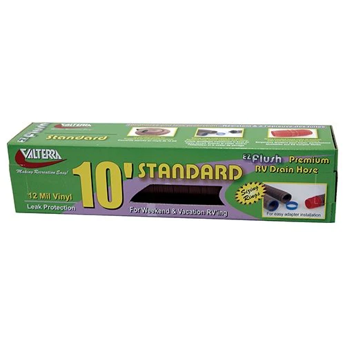 10' Standard Bronze Sewer Hose - Image 2