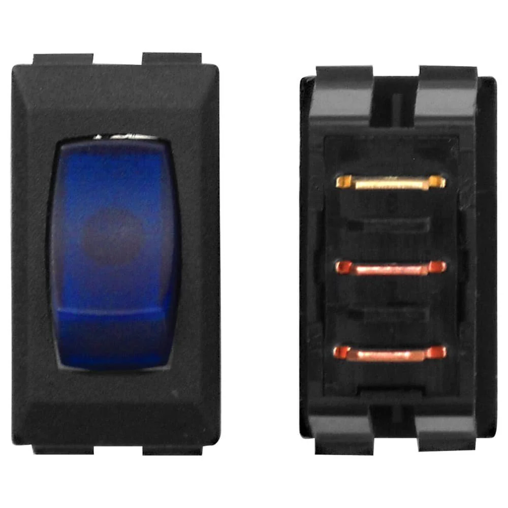 12V BLACK/BLUE LAMP