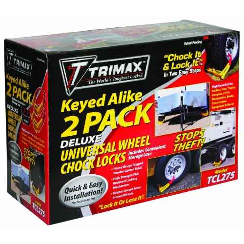2-PACK CHOCK LOCKS LARGE