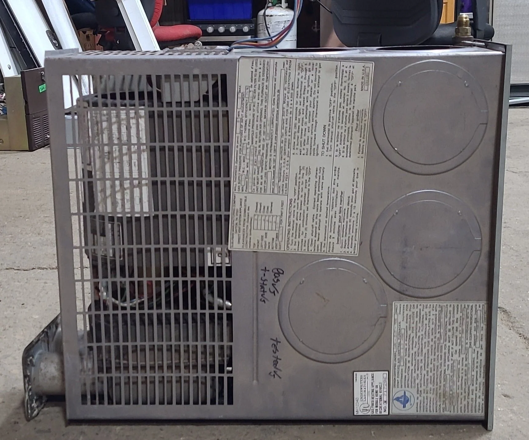 20,000 BTU Used Suburban RV Propane Furnace - SF-20F - Image 4
