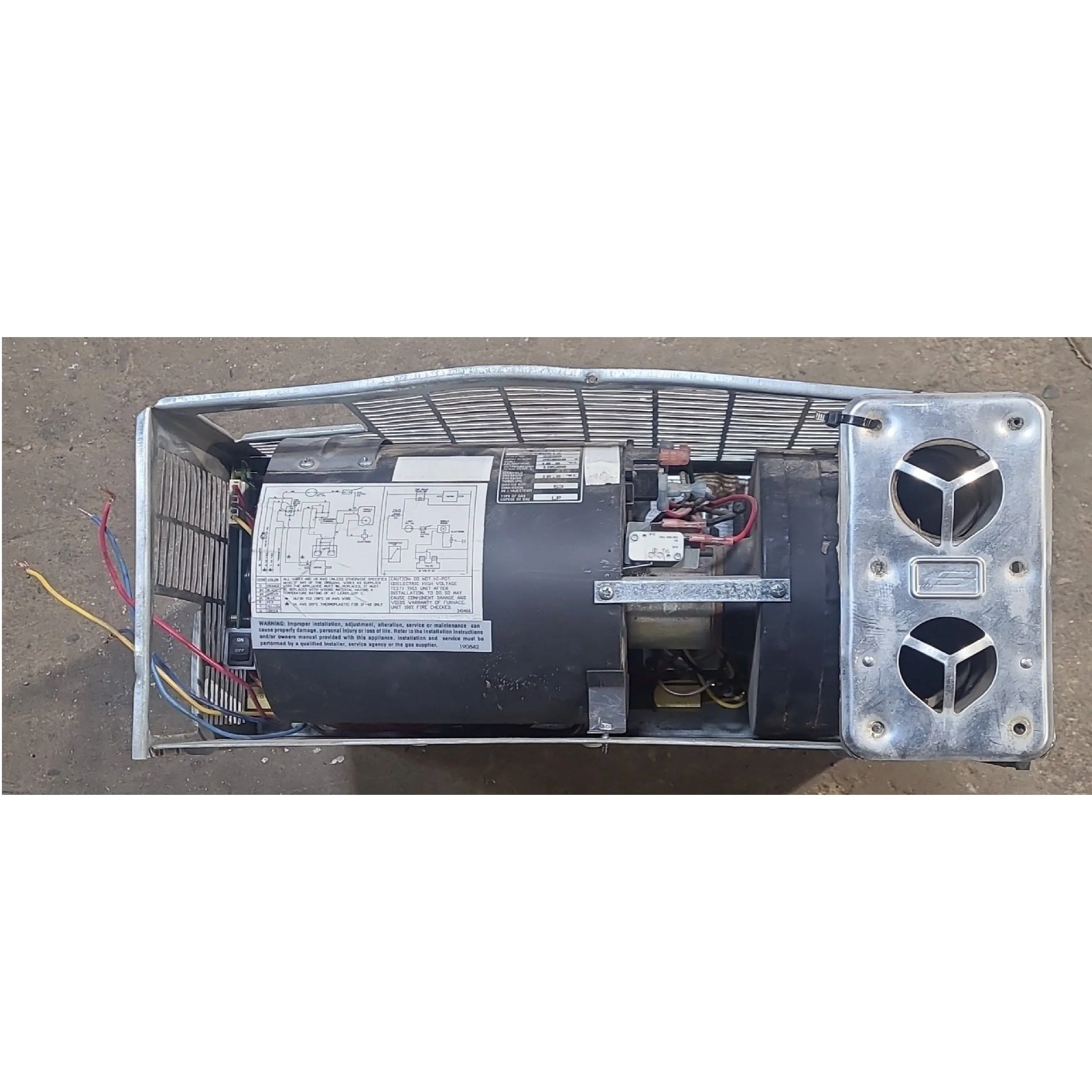 25,000 BTU Used Suburban RV Propane Furnace - SF-25F