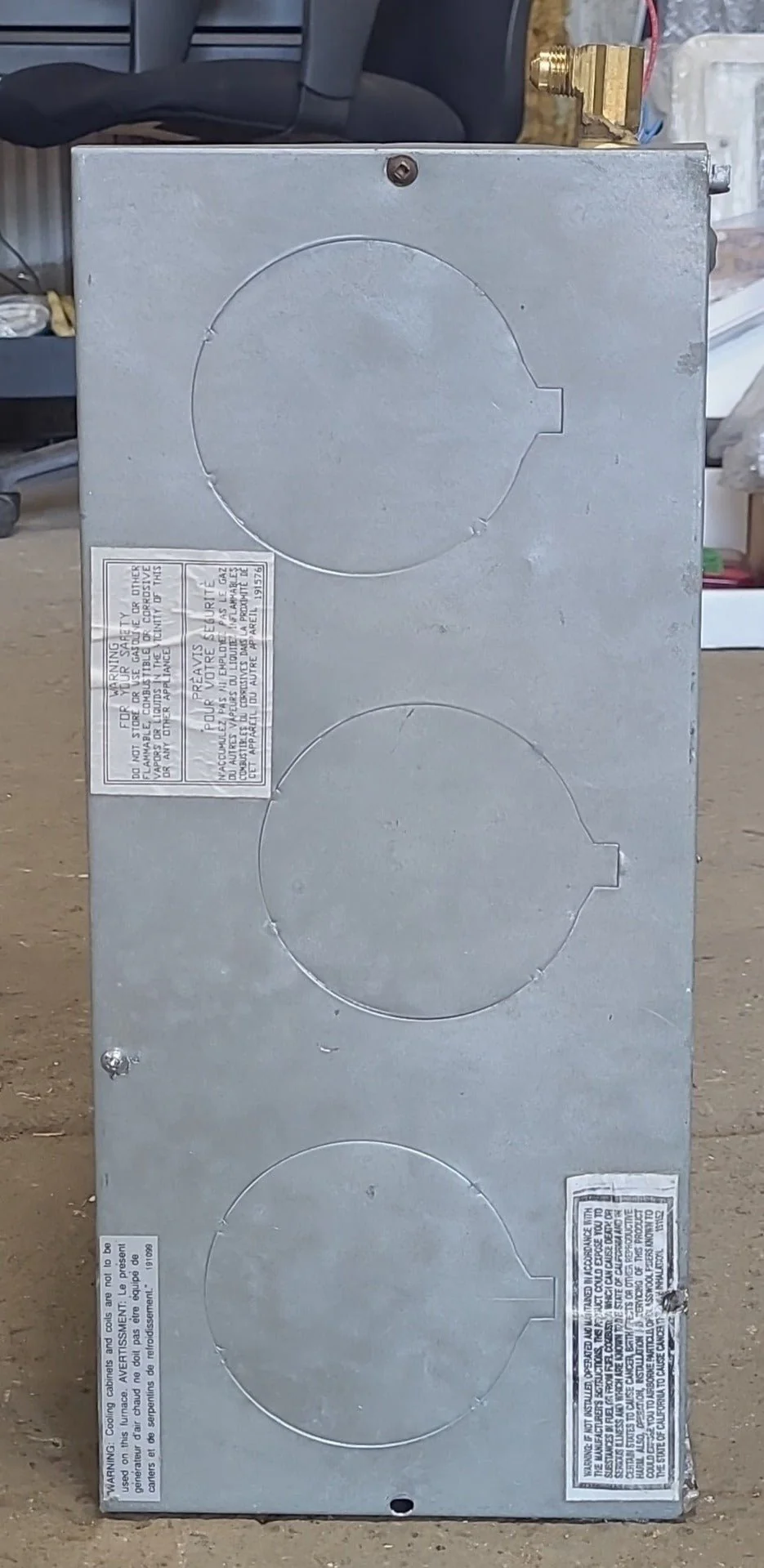 25,000 BTU Used Suburban RV Propane Furnace - SF-25F - Image 5