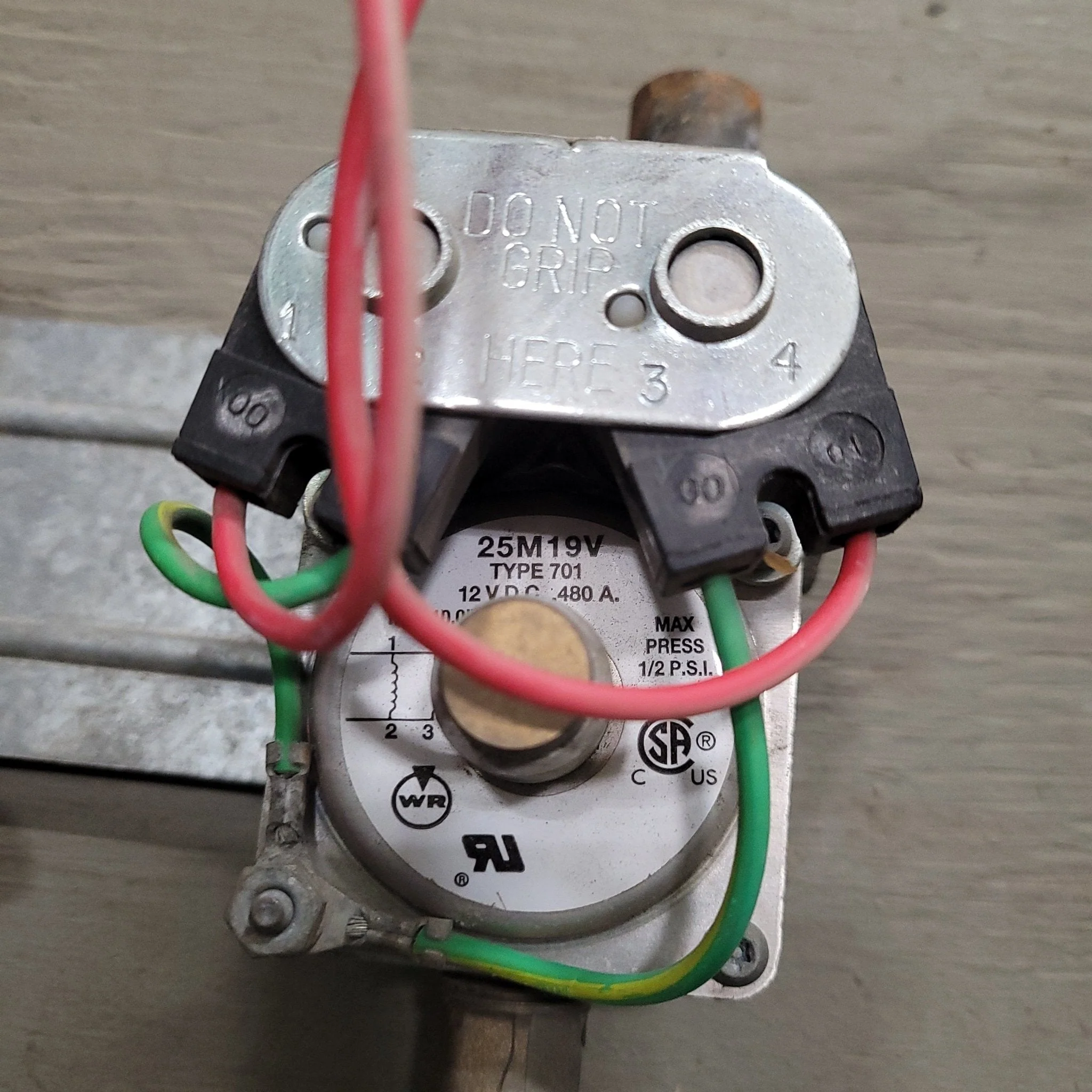 Used Atwood DSI Gas Solenoid Valve - 93870 , 93869 , 93844 - Image 2