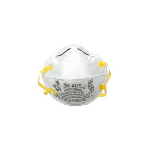3M Respirator - N95 Rated - NIOSH Approved - With M-Nose Clip; Single - 08653
