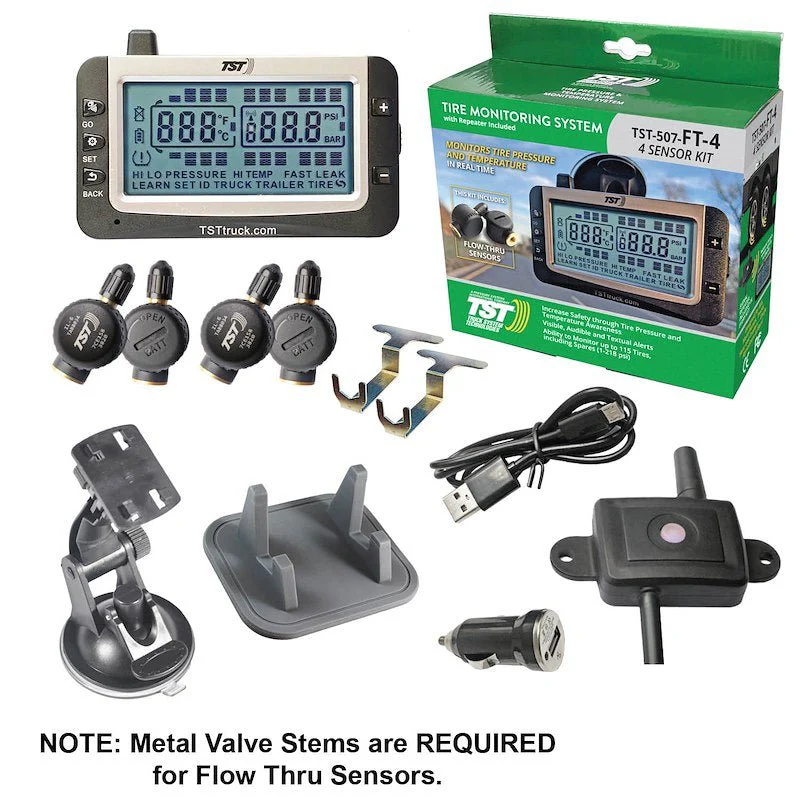 Truck Systems Technology TST-507-FT-4 Tire Pressure Monitoring System - TPMS - 507 Series