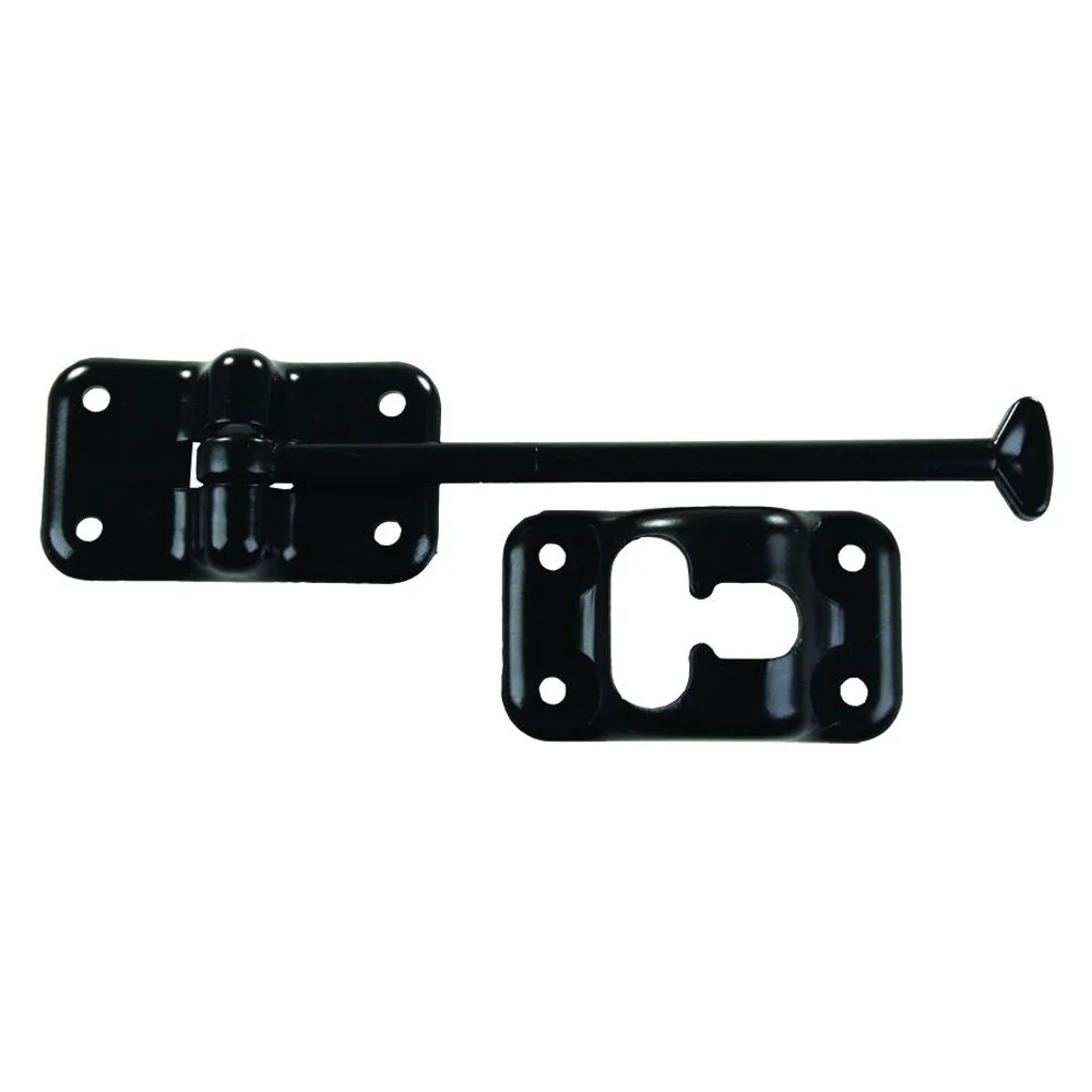 JR Products 10434 6" T-Style Door Holder - Black