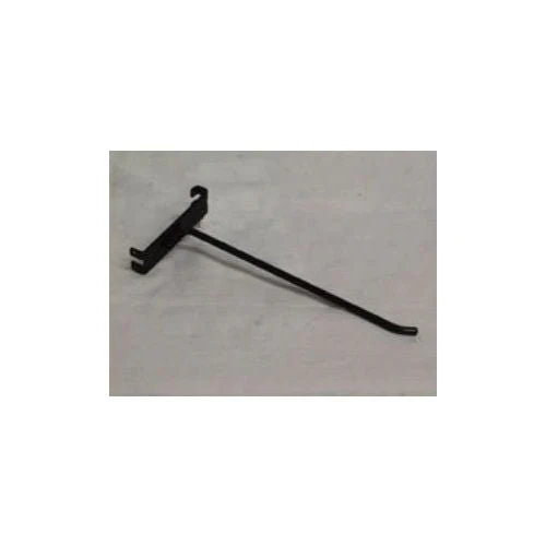 8" GRID PANEL HOOK-BLACK
