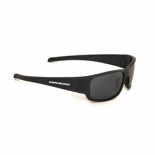 AIRHEAD Floating Sport Sunglasses - Polarized Black Lens & Frame - AHFS-S104