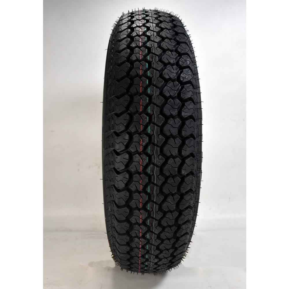 ST205/75D15 Tire15 C/5H Trailer Wheel Mini Modular, Silver