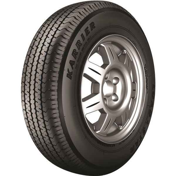 225/75R15 Tire D/6H Trailer Wheel Mini Modular Silver