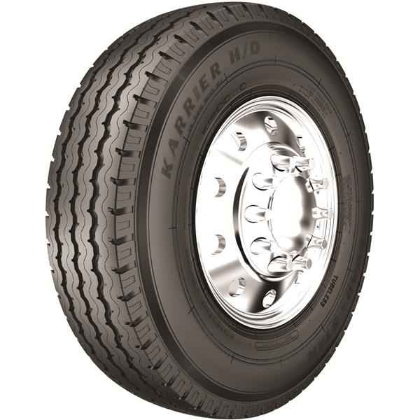235/85R16 Tire E/8H Trailer Wheel Mini Modular Silver