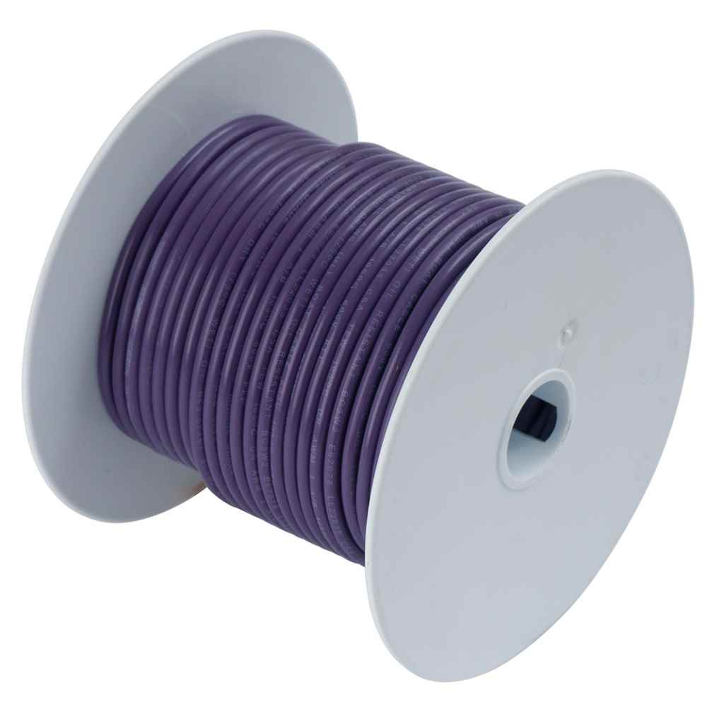 Purple 14AWG Tinned Copper Wire - 100'