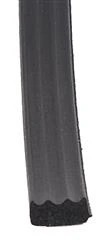 Ribbed Seal w/Psa Tape Black