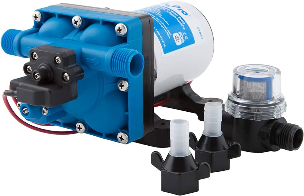 Aqua Pro 21847 12V Fresh Water Pump - 3GPM/65PSI