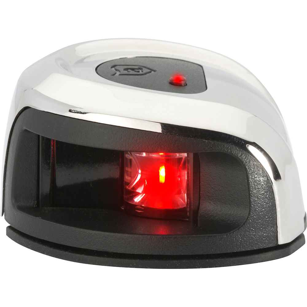 LightArmor Deck Mount Navigation Light - Stainless Steel - Port (red) - 2NM - Image 2