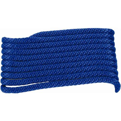 Attwood Marine Boat Dock Line - Solid Braided - Multi-Filament Polypropylene; Blue - 11750-7