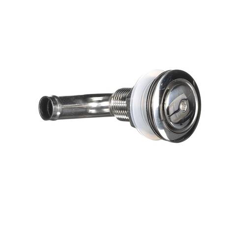 Attwood Marine Boat Fuel Tank Vent - Elbow Vent - Silver - Flush Mount - 66032-3