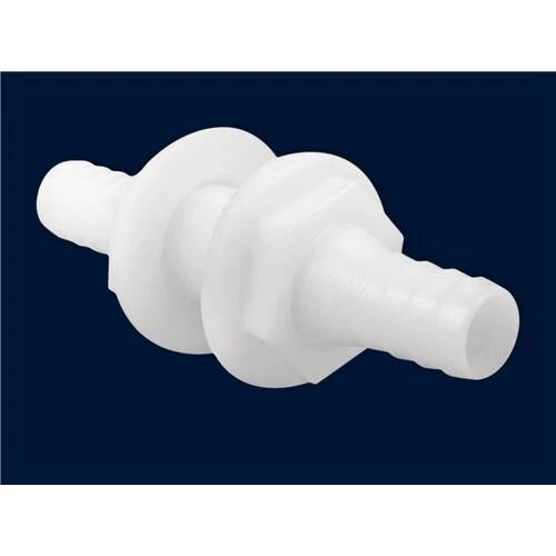 Attwood Marine Boat Scupper - Double Ended Thru-Hull Connector - For 3/4" Hose - White; Single - 3878-3
