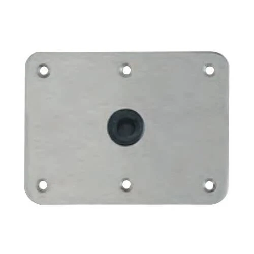 Attwood Marine Boat Seat Pedestal Base Plate - Lock N Pin; With Steel Lip Tube - SP-66839