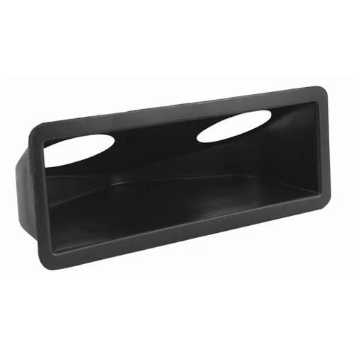 Attwood Marine Hull Vent Air Collector Box - 3-7/8" Depth - Black; Plastic - 1341-1