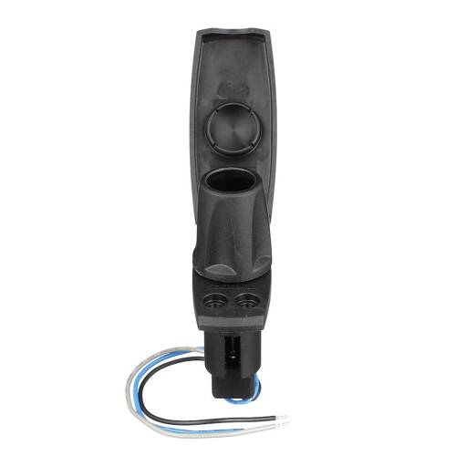 Attwood Marine Navigation Light Pole Base - 3 Pins - Rectangular - Black Stainless Steel - 910V3PB-7