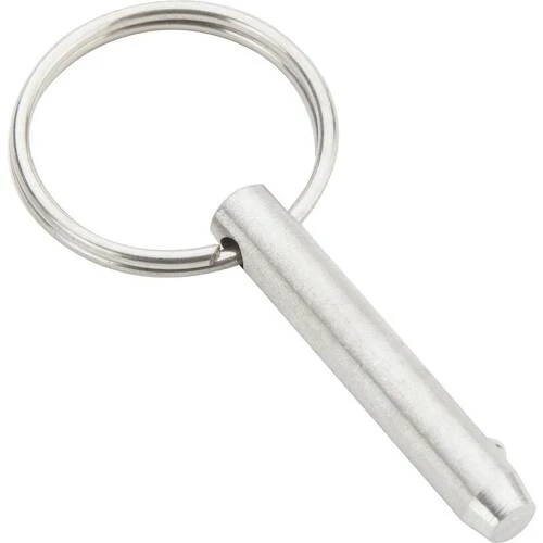 Attwood Marine Quick Release Pin - 6" Diam - Hitch Pin Only - Round Handle - Stainless; Single - 932