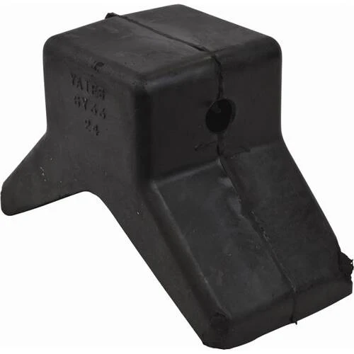 Attwood Marine Trailer Boat Bow Stop - 3" x 3" - Black; Single - 11201-1