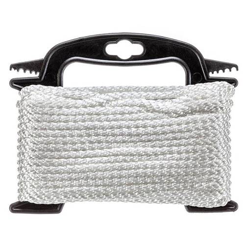 Attwood Marine Utility Line - Twisted Braided Nylon; White - 11726-2