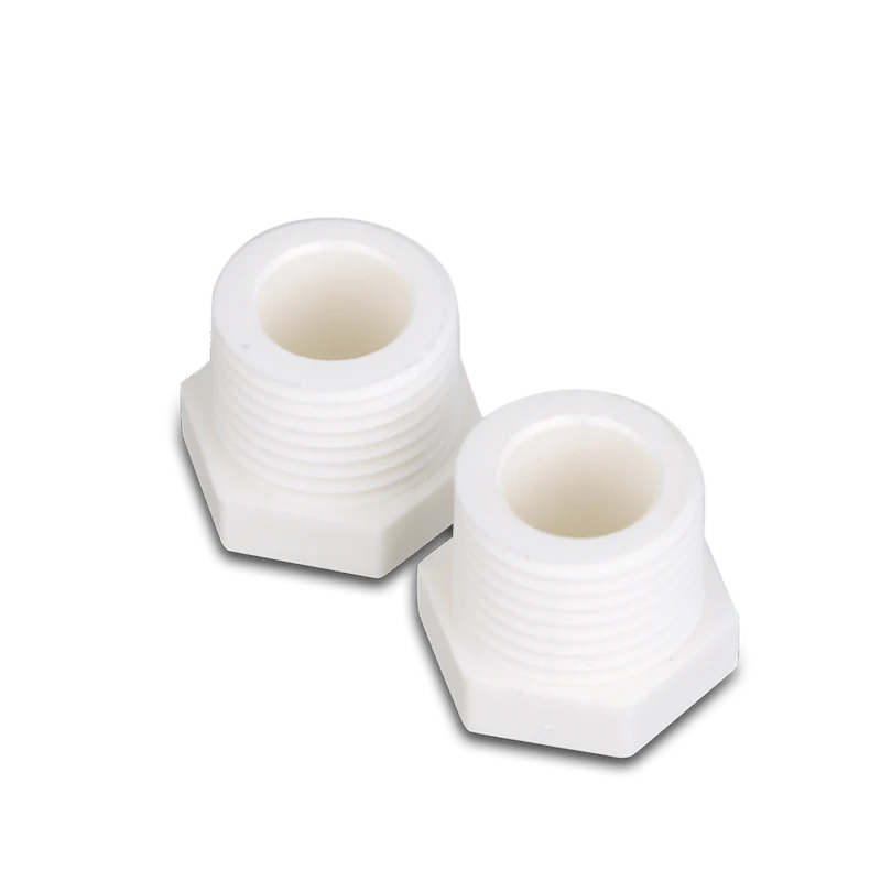 Dometic 91857 Water Heater Drain Plug - 1/2" NPT Thread - White Plastic (Set of 2)