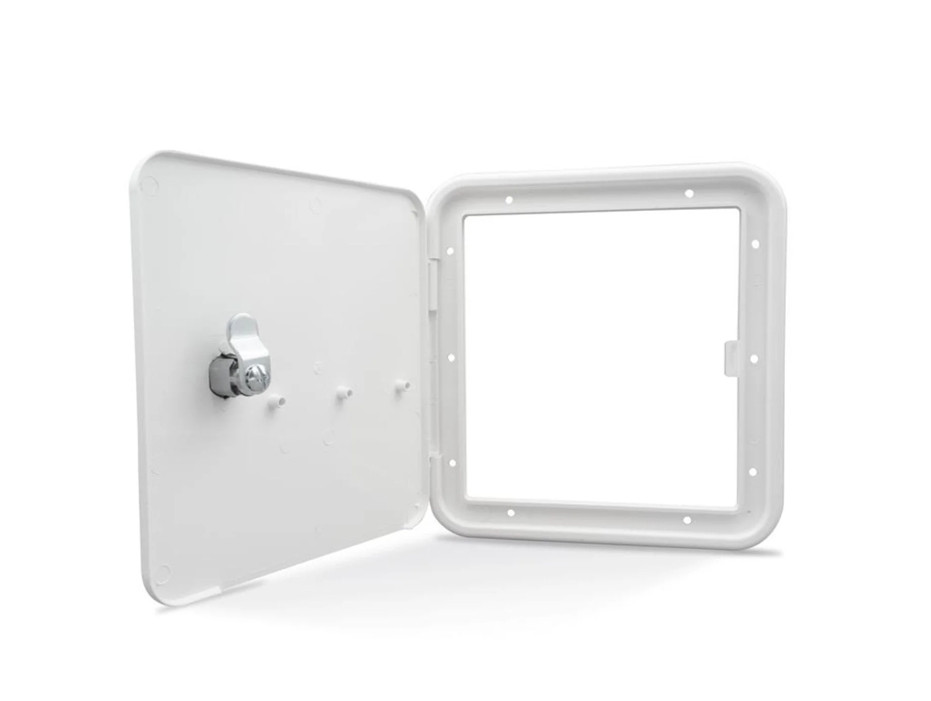 B&B Molders 94305 Electrical Cable Access Hatch, Polar White - Image 2