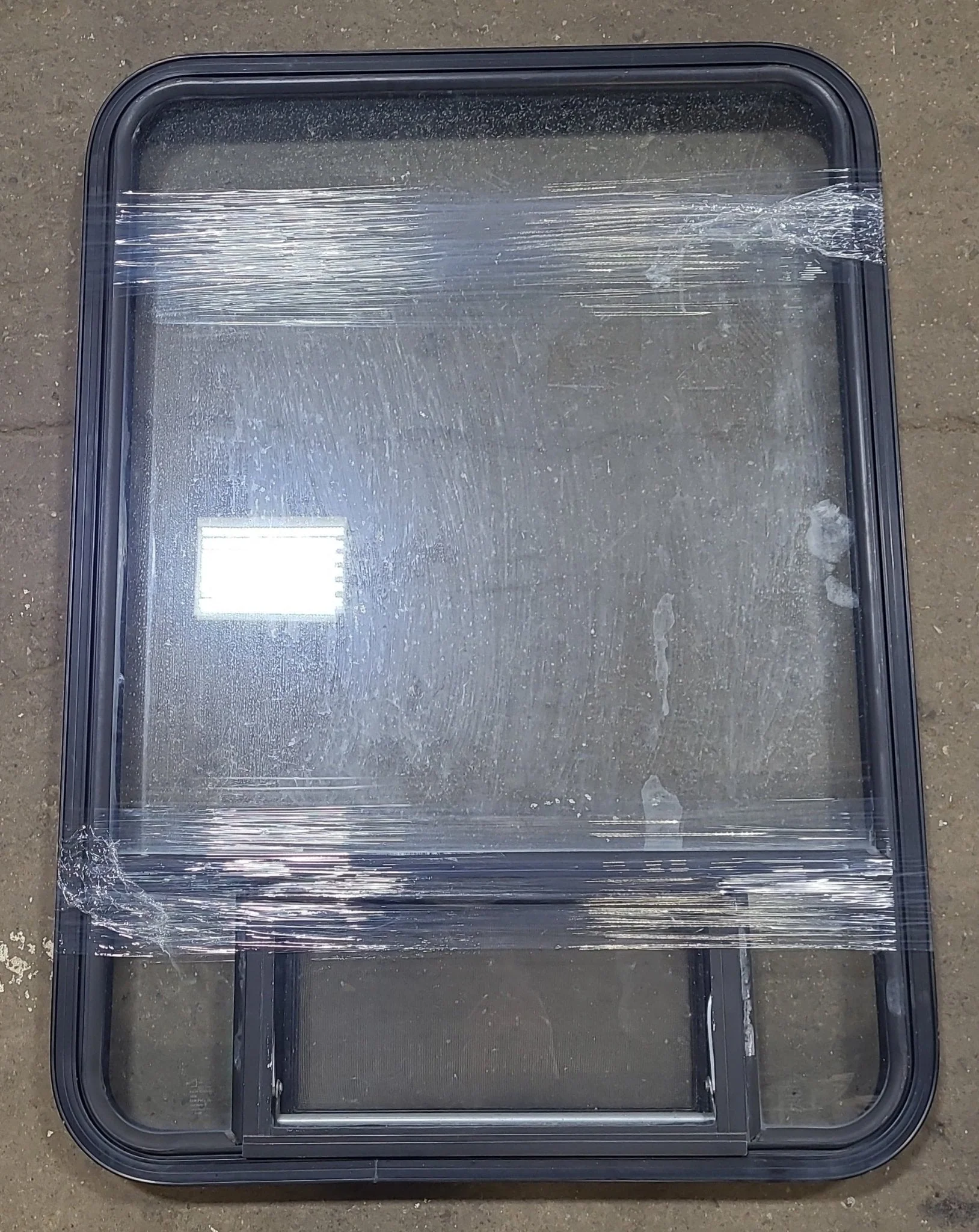 Black Radius Opening Window : 29 1/2" W X 41 1/2" H X 1 7/8" D
