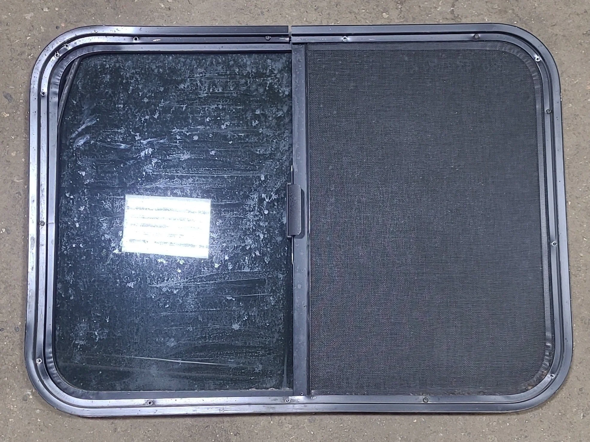 Black Radius Opening Window : 30 1/4" W X 21 3/4" H X 1" D - Image 4