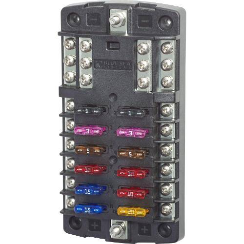 BLUE SEA ST Blade Fuse Block - 32 Volt DC/100 Amps - 5031-BSS
