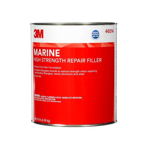 Boat Putty - 1 Gallon Can; Red; Single - 46014