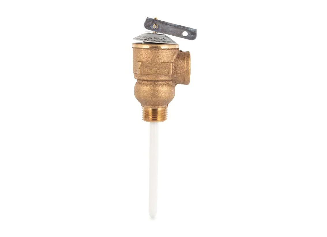 Camco 10423 T&P Valve 1/2" - w/4" Probe Coated, 150psi - Image 2