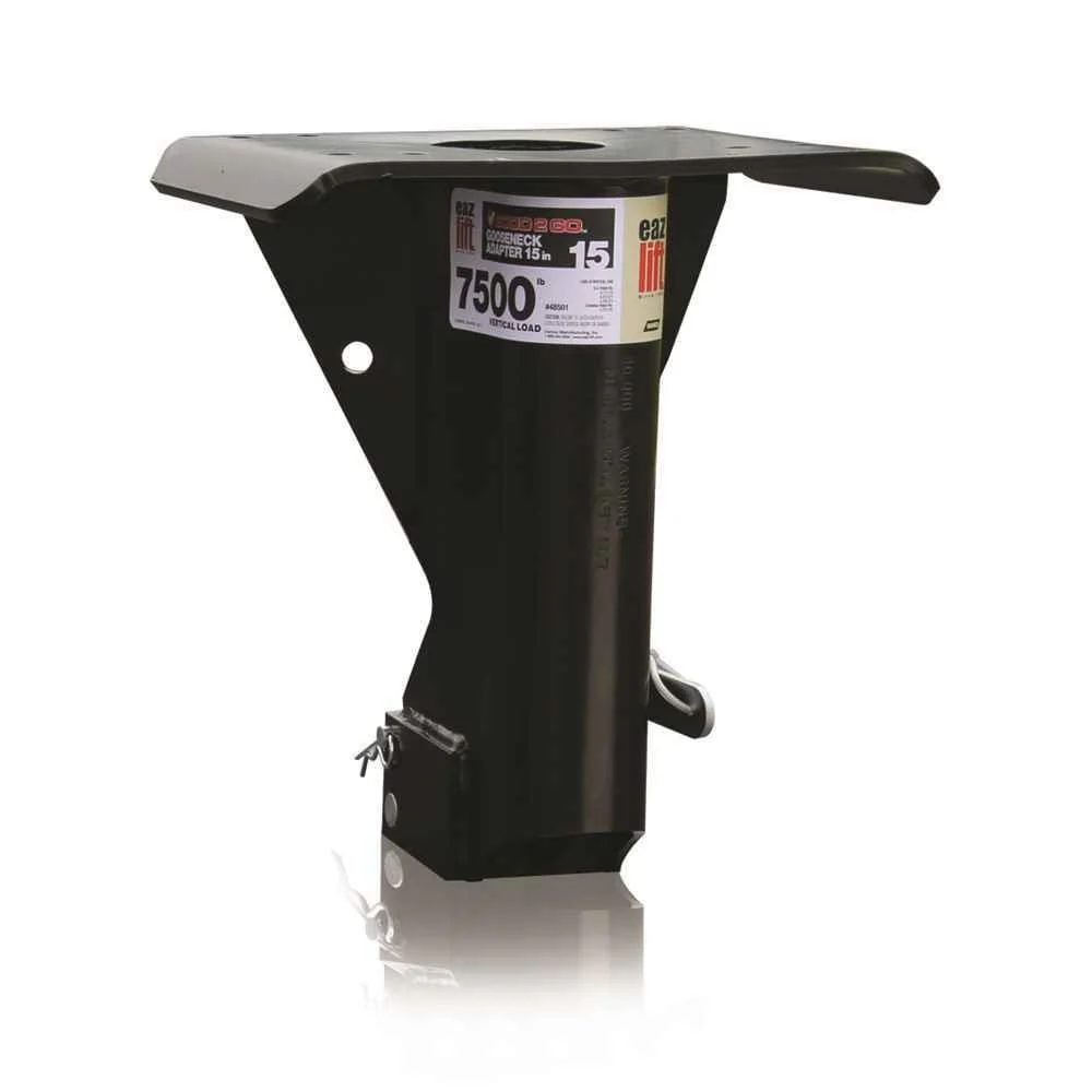 Ea-Z-Lift 15 Inches 15" Gooseneck Adapter, Includes All Installation Parts and Hardware (48501) - Image 6