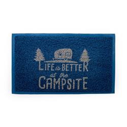 Life Is Better at The Campsite Outdoor & Indoor Welcome Mat 26.5" x 15"