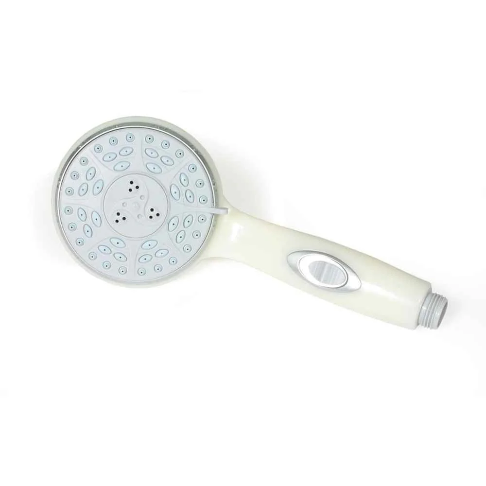 RV Shower Head with On/Off Switch (Off-White) - Image 2