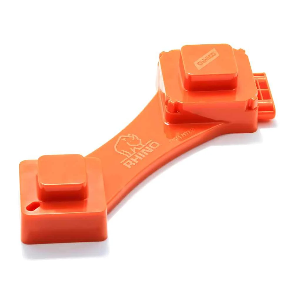 RhinoFLEX 6-in-1 Sewer Cleanout Plug Wrench with Easy Grip Handle - Image 3