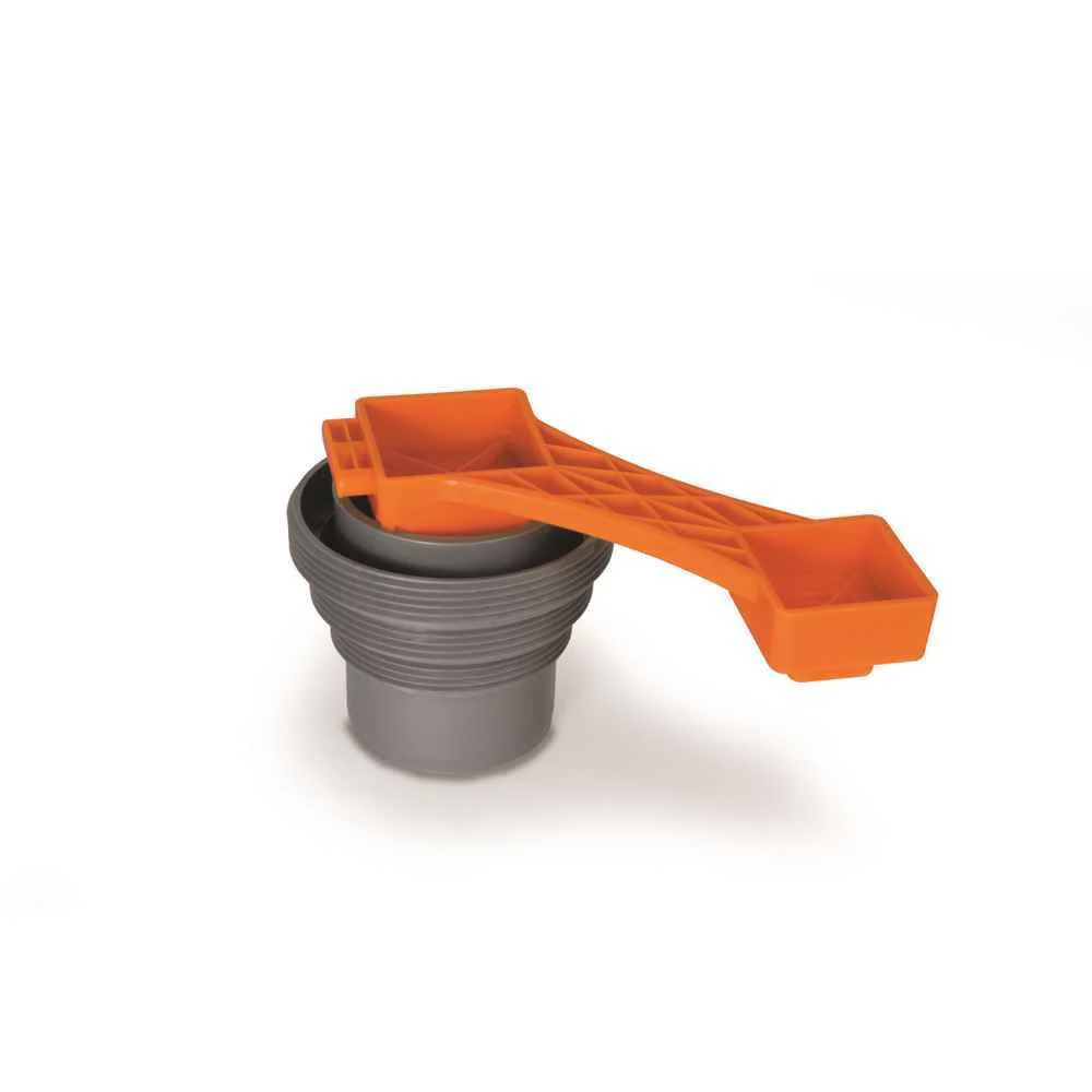 RhinoFLEX 6-in-1 Sewer Cleanout Plug Wrench with Easy Grip Handle - Image 4