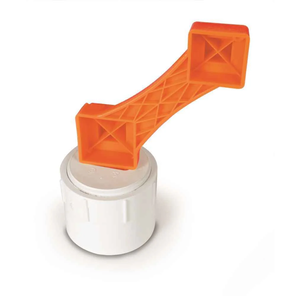RhinoFLEX 6-in-1 Sewer Cleanout Plug Wrench with Easy Grip Handle - Image 5