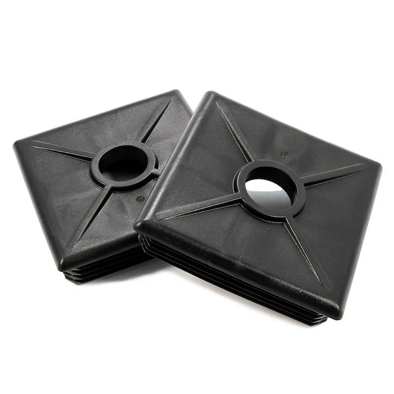 Camco 40303 4" Bumper Caps Black 2 Count