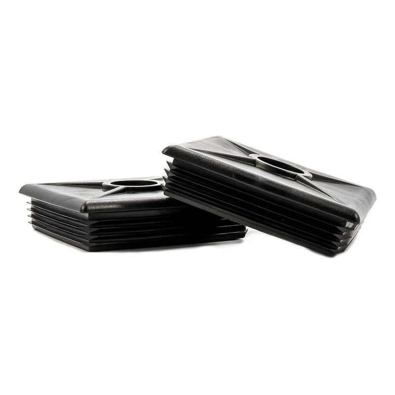 Camco 40303 4" Bumper Caps Black 2 Count - Image 2