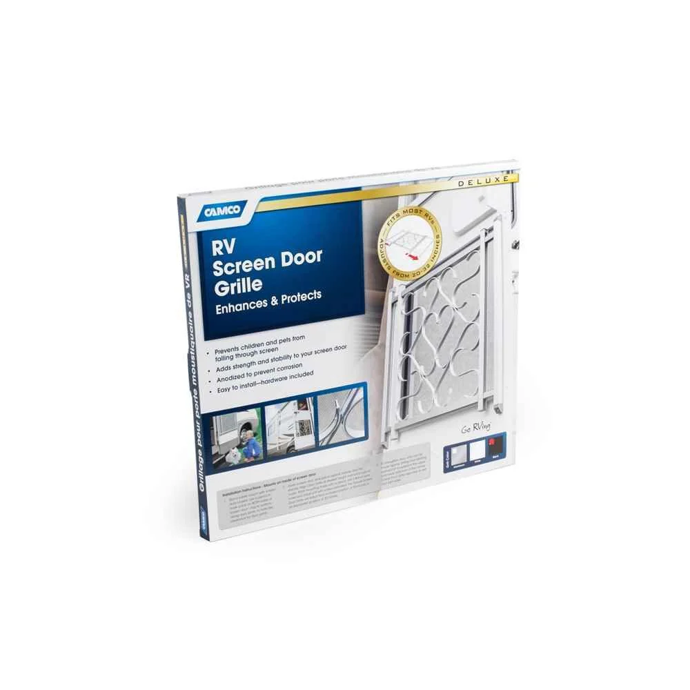 Aluminum Screen Door Deluxe Grille - Image 3