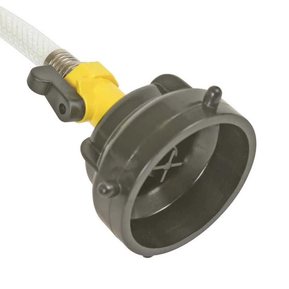 Sewer Hose Rinser With Power Jet Cleaning Action and Shut-Off Valve - Image 2