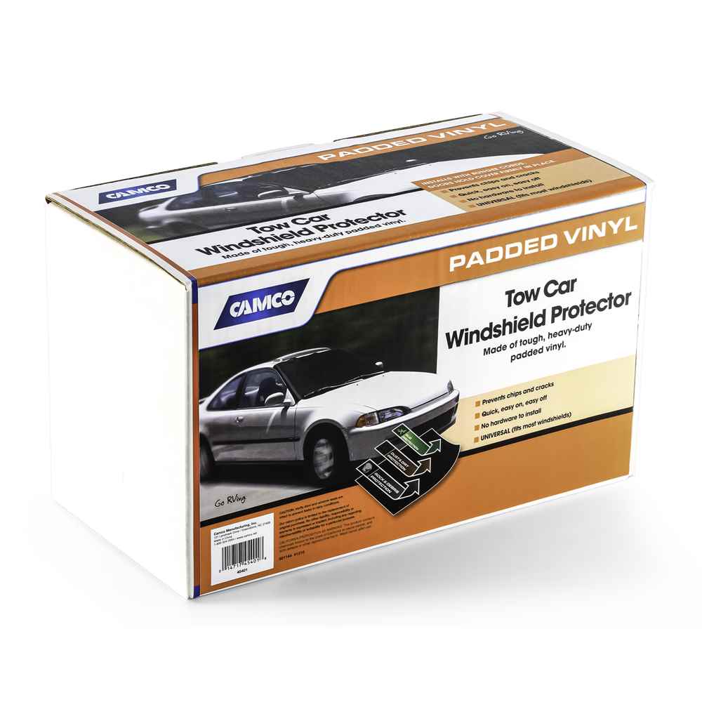 Vinyl Tow Car Windshield Protector (Black) - Image 3