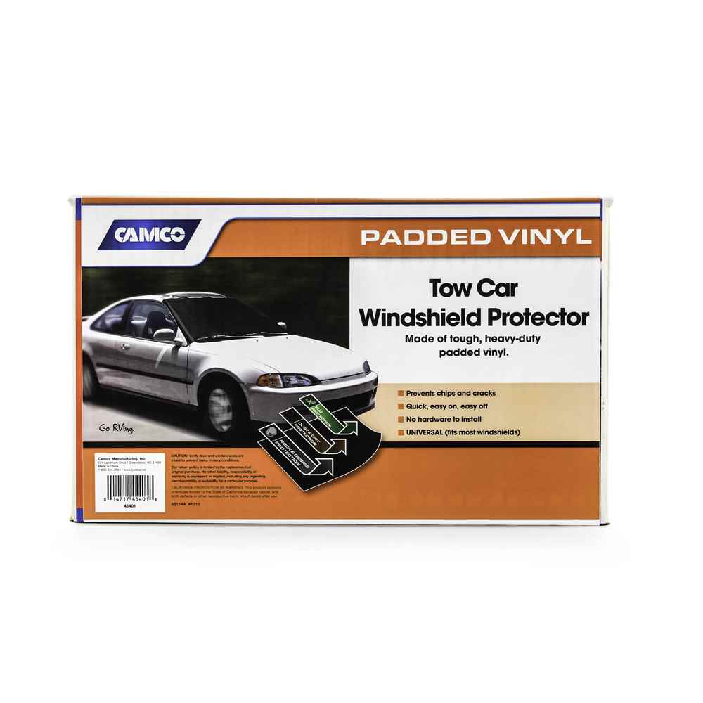 Vinyl Tow Car Windshield Protector (Black) - Image 5
