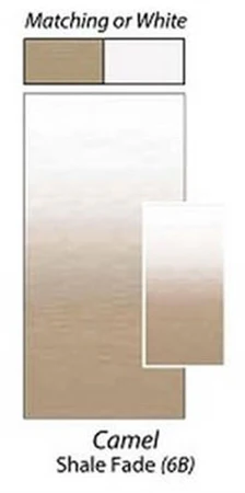 Carefree JU156B00 - 1Pc Fabric 15' Camel Fade with White Weatherguard