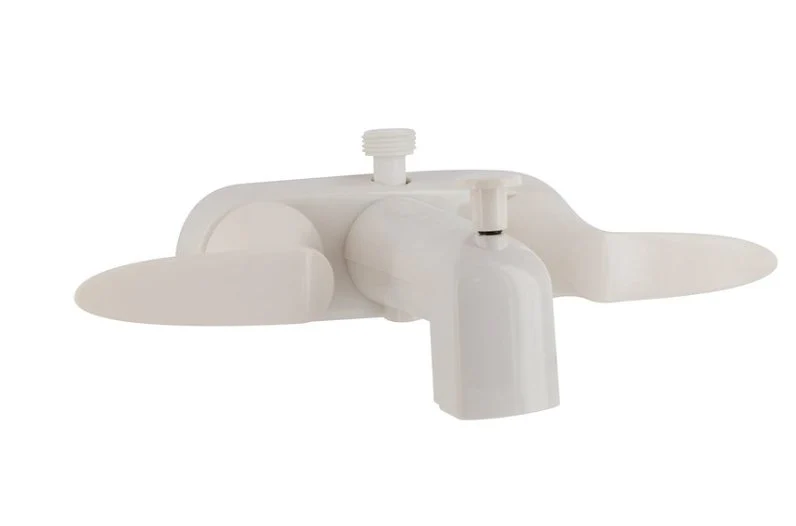 CATALINA 4" TUB/SHOWER FAUCET, WH